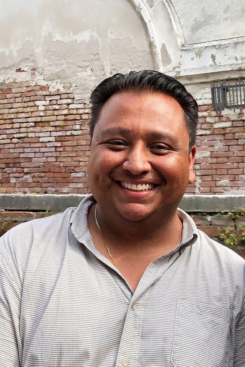 portrait of professor Gerardo Sandoval