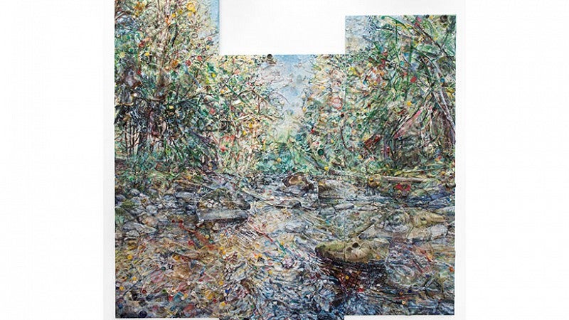 Robert Dozono's No Farm painting