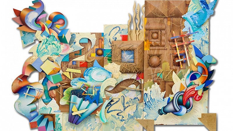 George Green's Instantaneous Everything painting