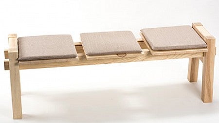 bench by Harley Elliott