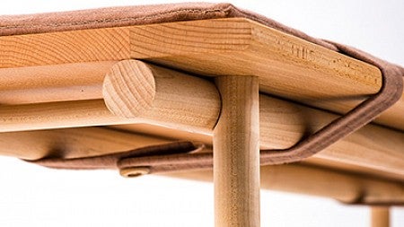 bench detail, by Allie Jones