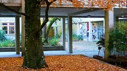 Photo of Lawrence Hall Courtyard