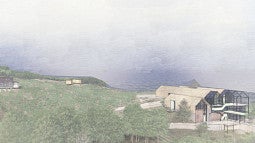 Header of a winery illustration