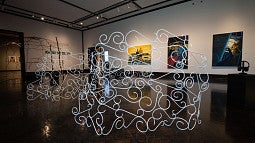Photo of the 2023 MFA exhibition