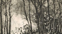 Etching by Mildred Bryant Brooks