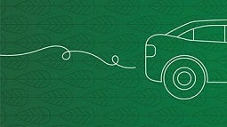 graphic of a car and emissions
