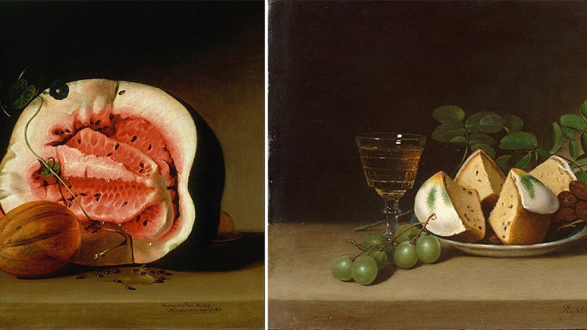 Still life paintings by Raphaelle Peal
