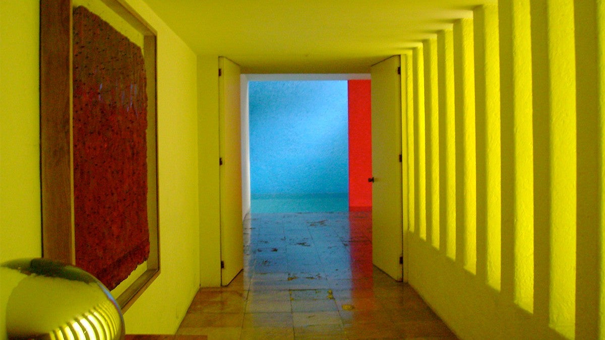 Interior of a house by Luis Barragan