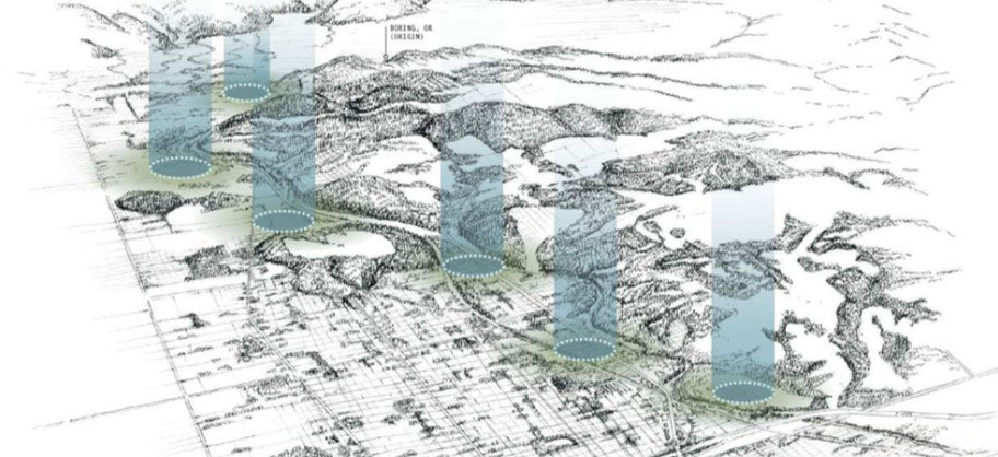 Micro-urban design interventions that celebrate water as central to design expression