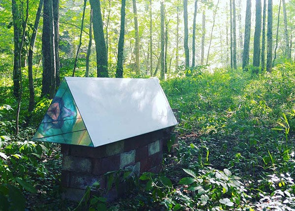 kaleidoscope in the woods, by Alexis Griffin