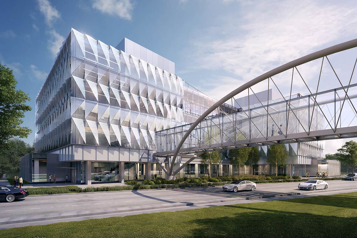 Phil and Penny Knight Campus for Accelerating Scientific Impact Knight Campus rendering