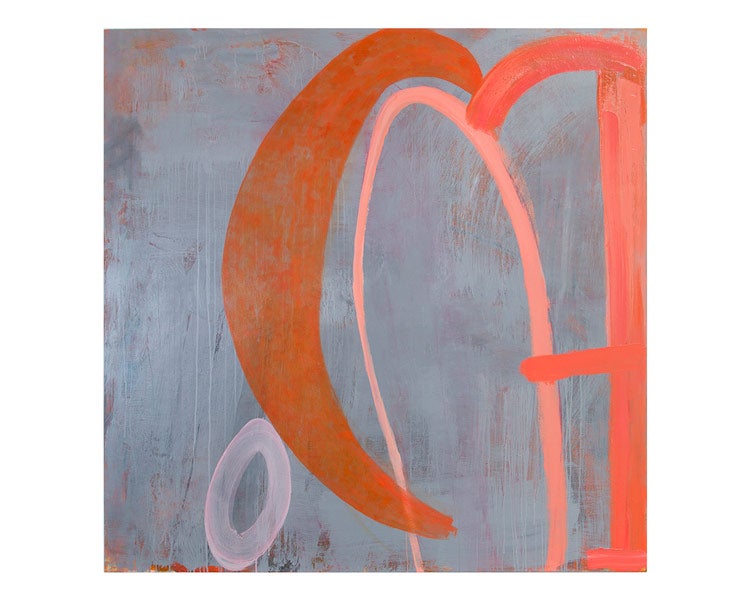 click to enlarge image Rigorous Devotion, 2016, oil and acrylic on canvas, 71.75" x 71.75", by Jan Reaves.