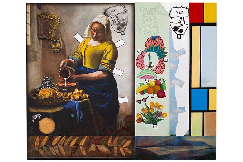 Jeri Hise's Vermeer Series painting