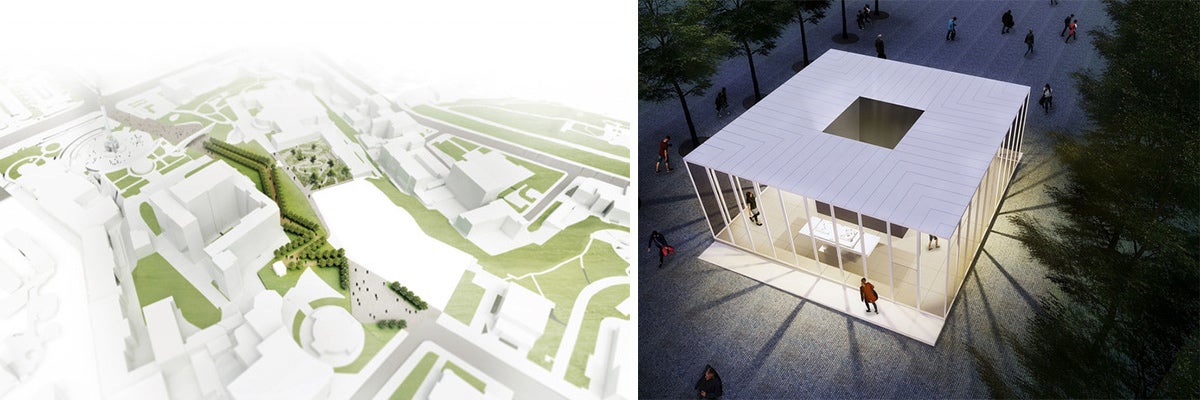 memorial renderings in Kiev