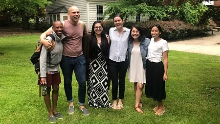 Lew Williams with her CPSY cohort
