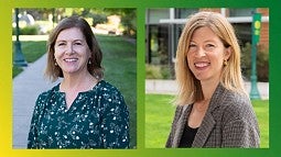 Leslie Leve and Maria Schweer-Collins