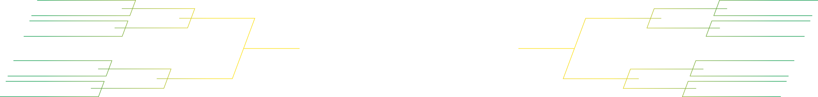 Tournament style brackets.