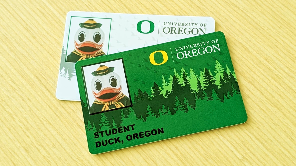 Green Flock Card sits on top of a white one
