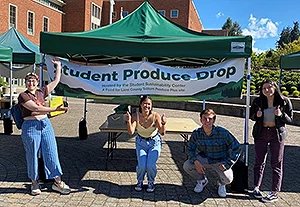 produce drop students