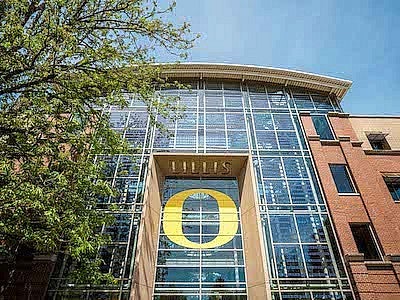 exerior of Lillis Hall