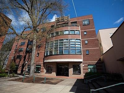 Exterior of Lawrence Hall
