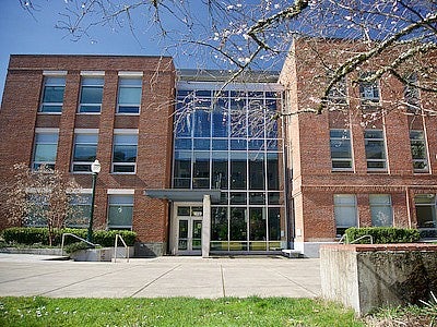 Exterior of Allen Hall