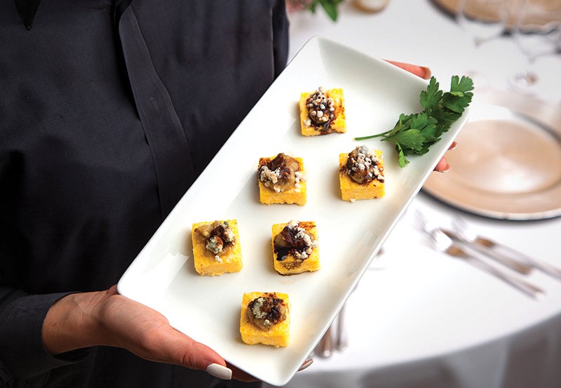 Hors d'oeuvre plate
