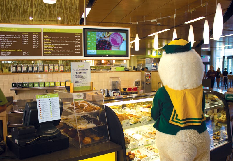 UO Duck visiting dining venue