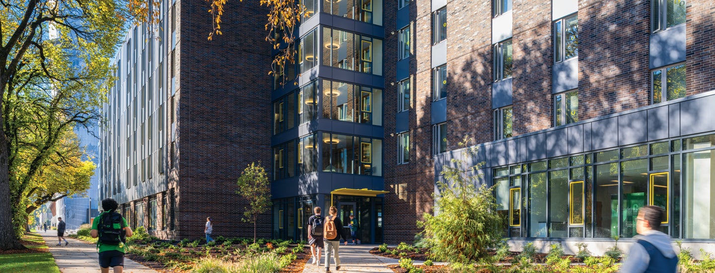 New Residence Hall exterior