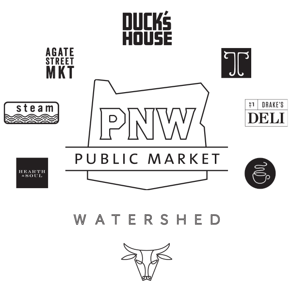 Array of logos for PNW Public Market venues