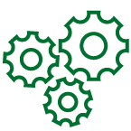 three gears