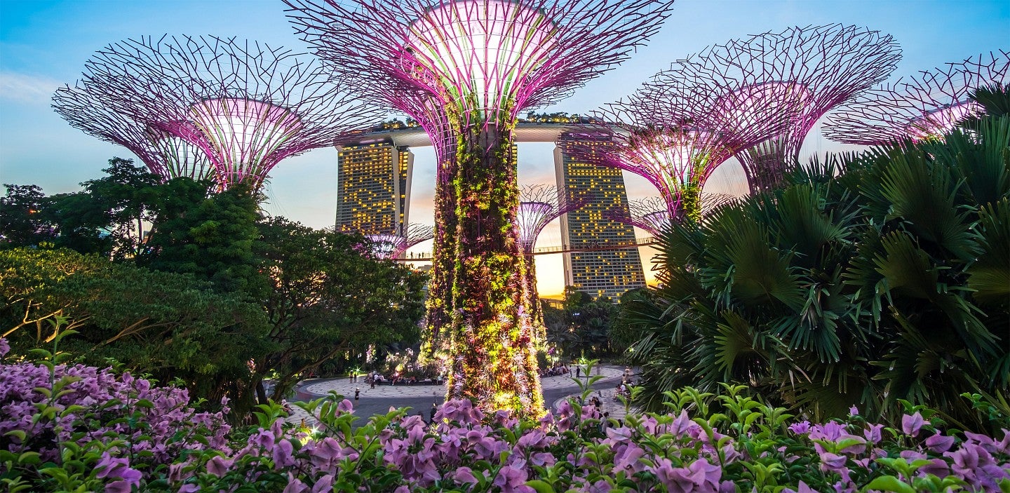 Gardens by the Bay in Singapore