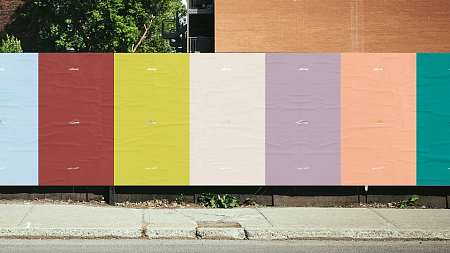 colorful posters for an allbirds concept campaign by SOJC students