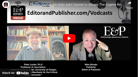 Journalism chair asks newspaper company to donate local paper to the school
