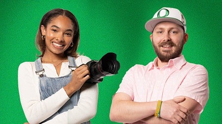 portraits of Annie Neal and Johnny Media