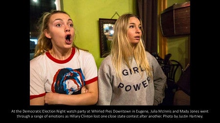 Students shocked Hillary Clinton lost the election