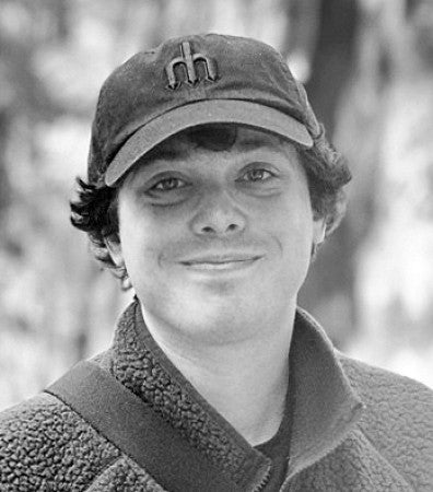 black and white portrait of Jared Ross