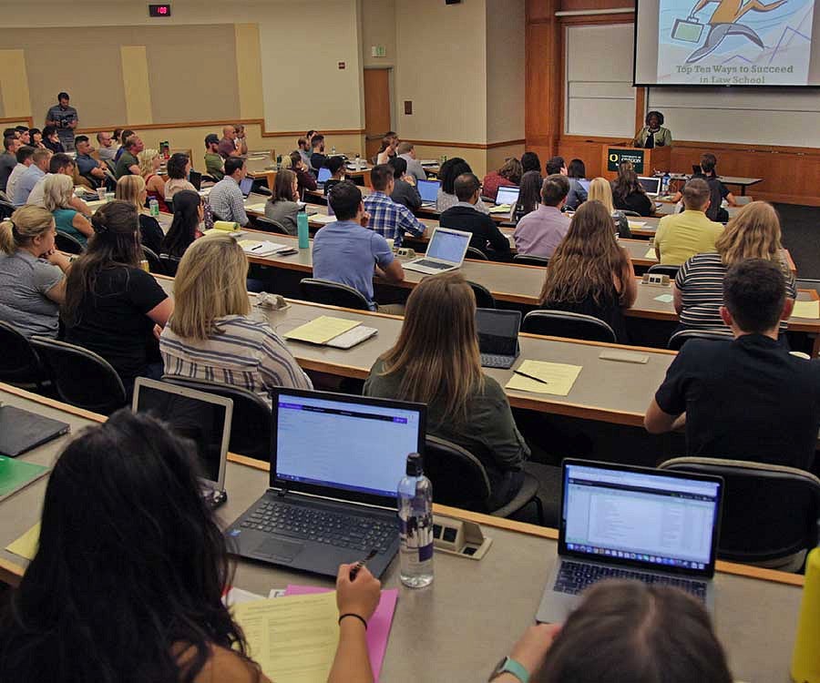 Law Students at Orientation Week