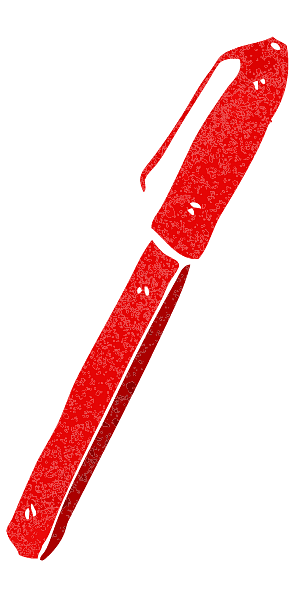 red pen