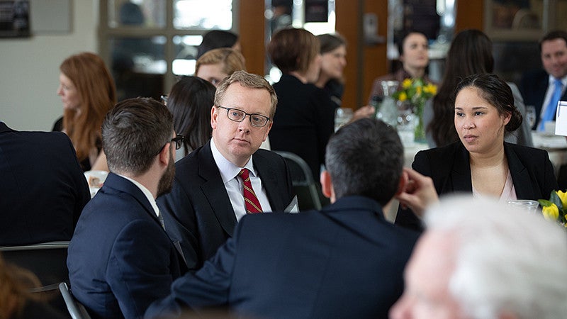 Oregon Supreme Court Judges at Oregon Law in March 2019