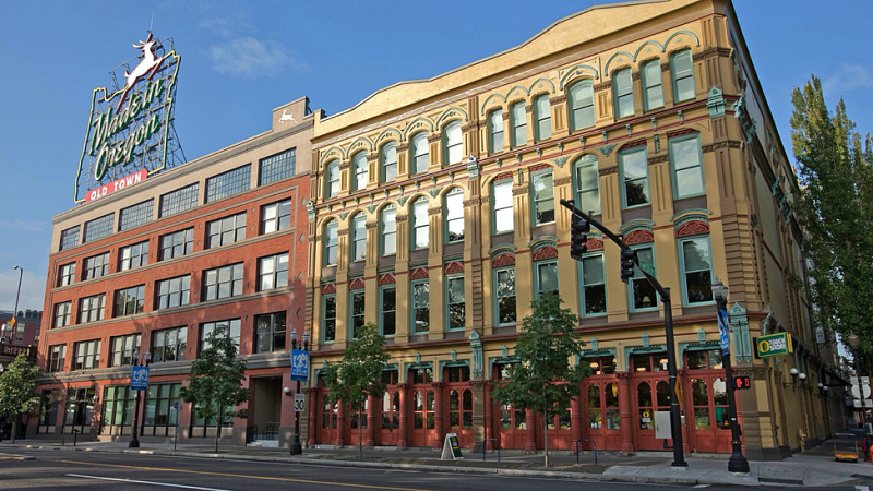 White Stag building in Portland, Oregon