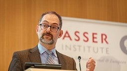 The Eighth Annual T.M.C. Asser Lecture by MIchael Fakhri at the Peace Palace in the The Hague in 2023 / Photo credit: @Hilko Visser