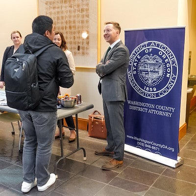 Student Networking in the Wayne Morse Commons