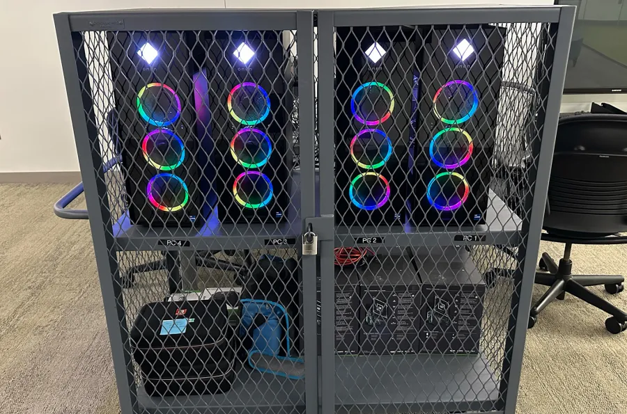 two gaming computers