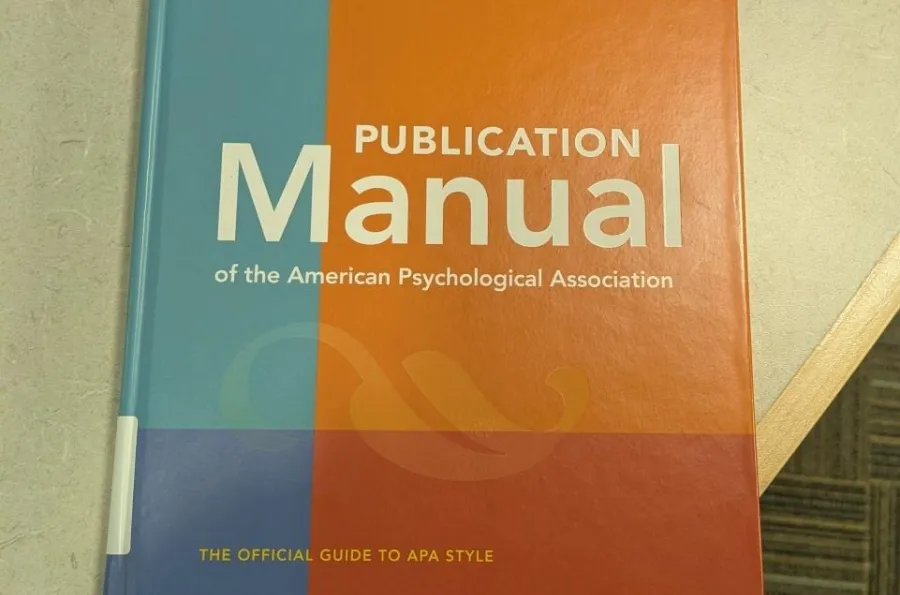 Cover of the Publication Manual of the American Psychological Association