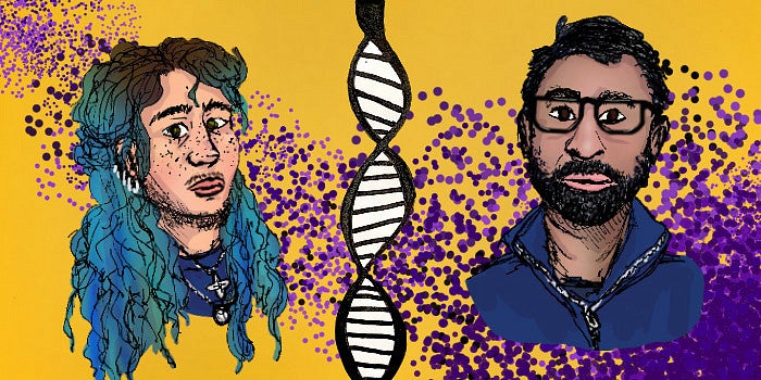 Chloe DaMommio's comic portrait