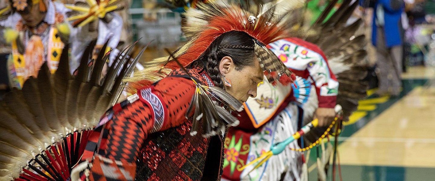 2018&nbsp;Mother's Day Powwow dancer
