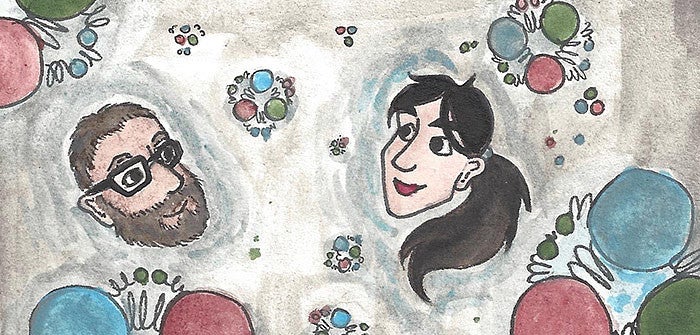 Rose Gibian's comic book portrait