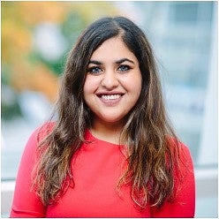 Anna Nguyen, a senior majoring in economics and political science