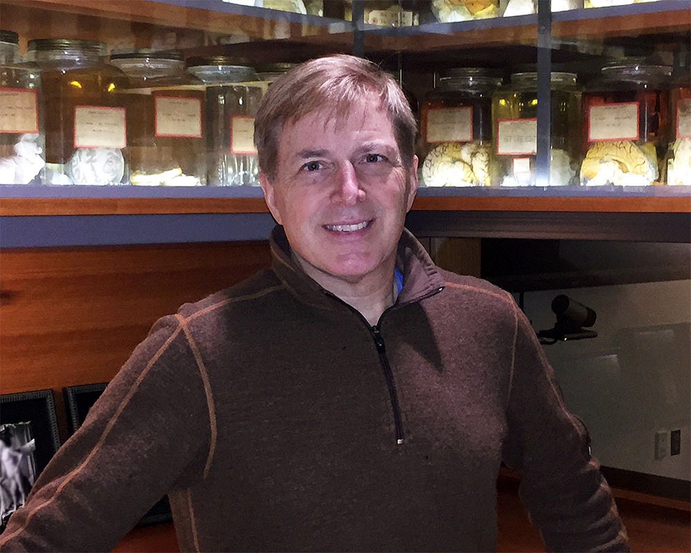 David McCormick in the brain room